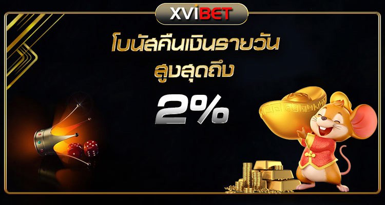 Photo on page Promotion คืนเงินรายวัน โดย XVIBET